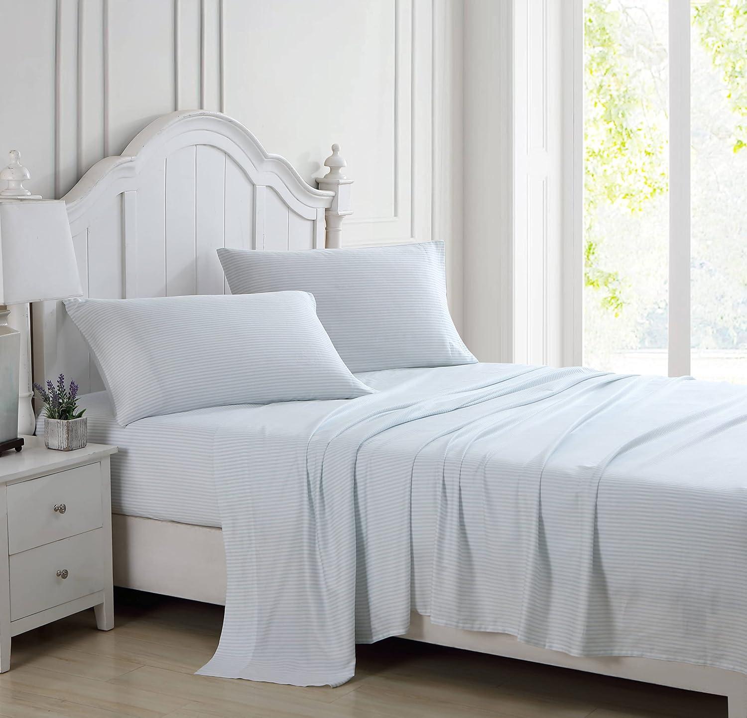 Laura Ashley Meadow Floral Laura Ashley Sateen Cotton Printed Sheet Sets