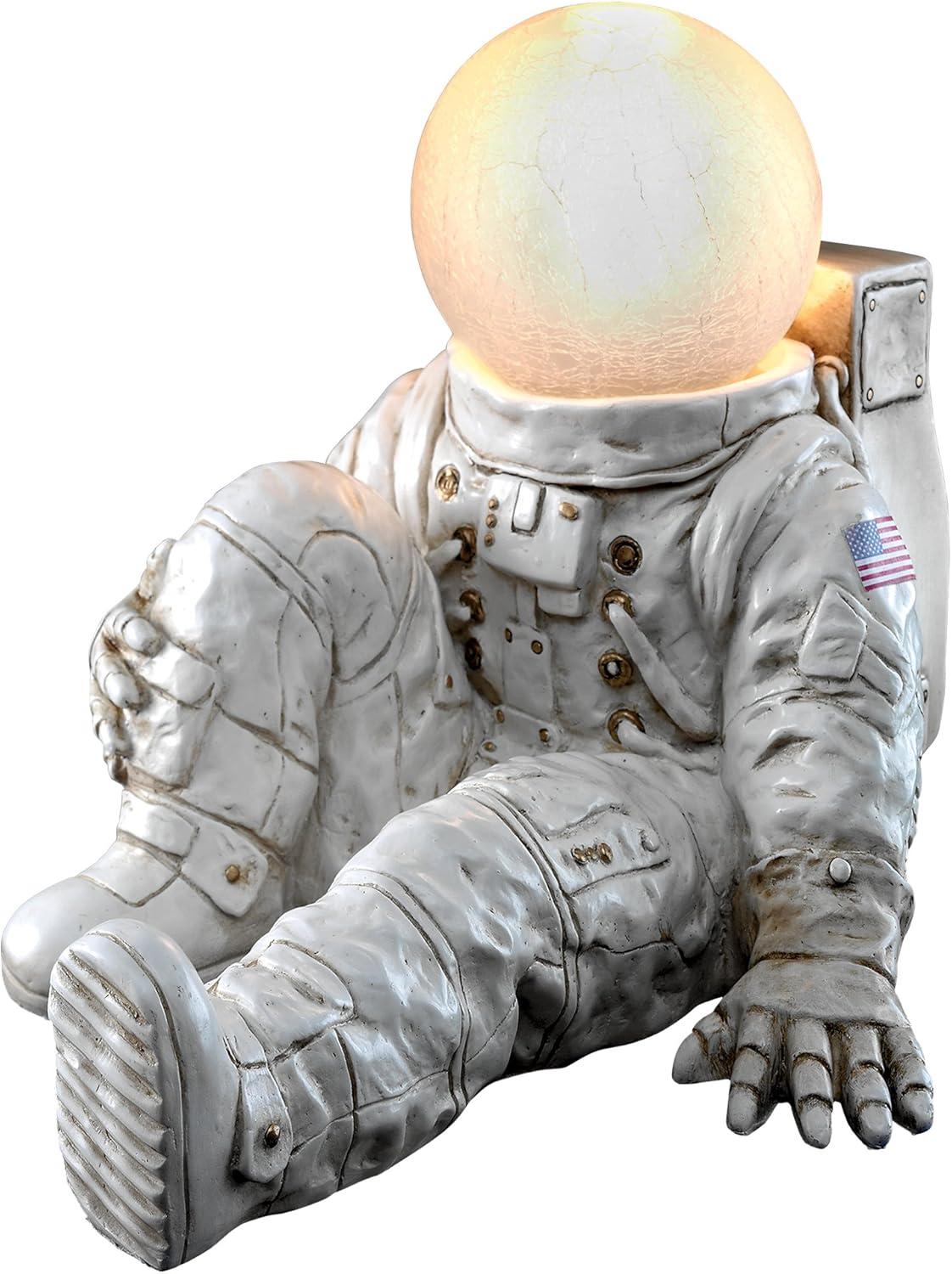 Astronaut at Ease Lighted Sculpture