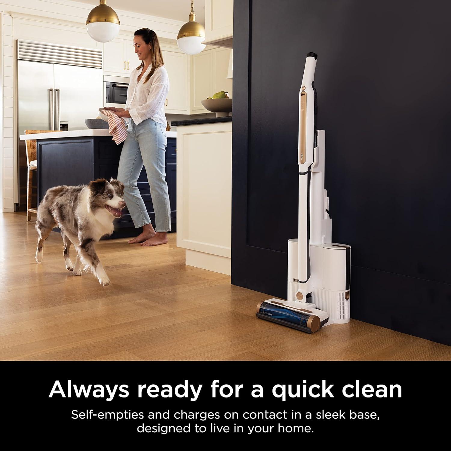 Shark Wandvac Cordless Self-empty System + Hepa