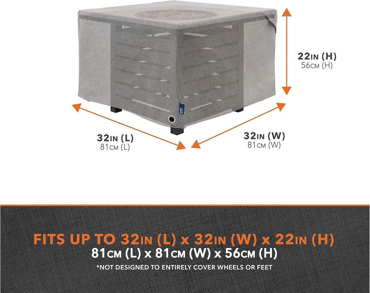 Modern Leisure Garrison Outdoor Fire Pit Cover