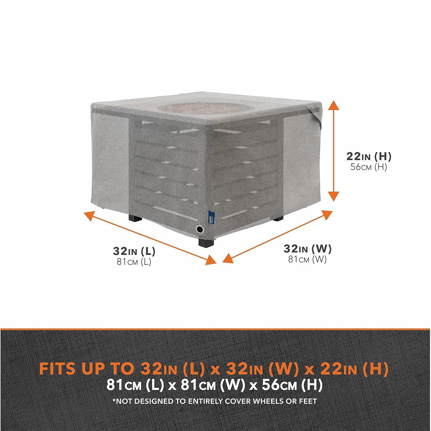 Modern Leisure Garrison Outdoor Fire Pit Cover