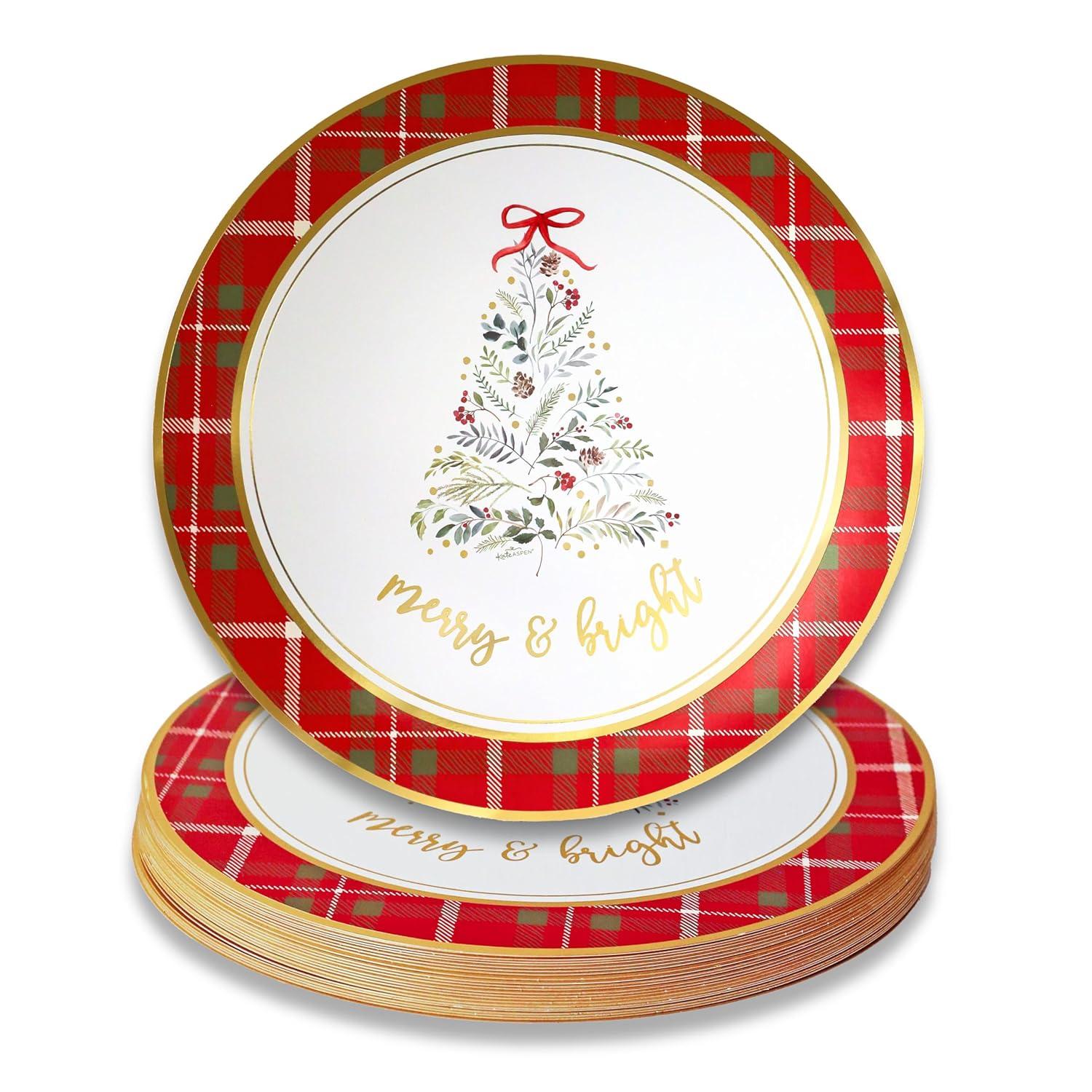 Kate Aspen Christmas 13” Charger Plate Placemat | 28665NA