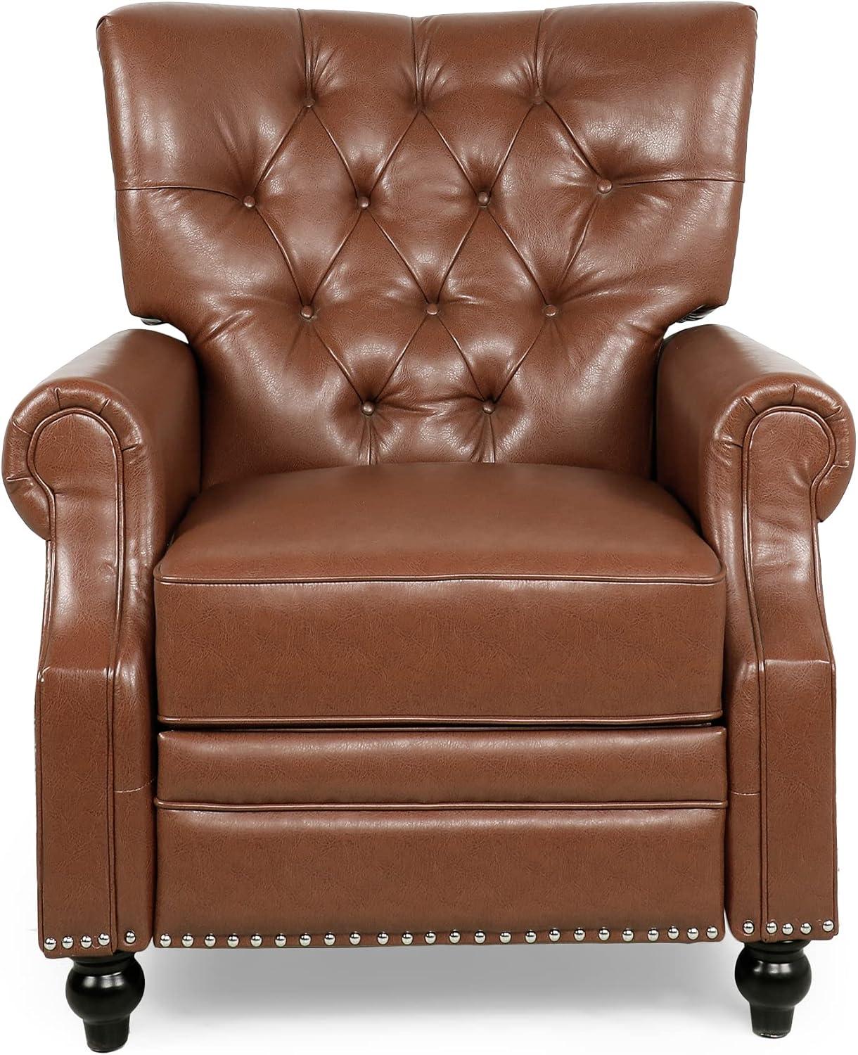 Callade Contemporary Tufted Recliner - Christopher Knight Home