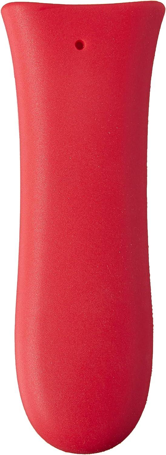 Red Silicone Handle Cover for Cast Iron Skillets