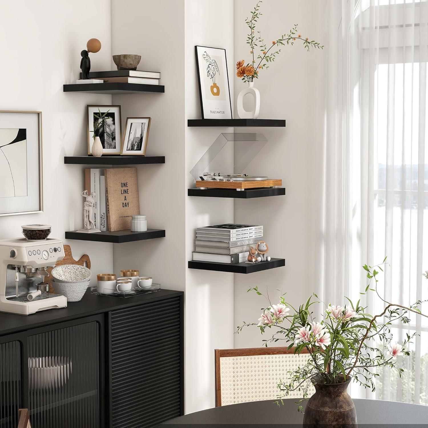 Hokku Designs Soeke 2 Piece Floating Shelf