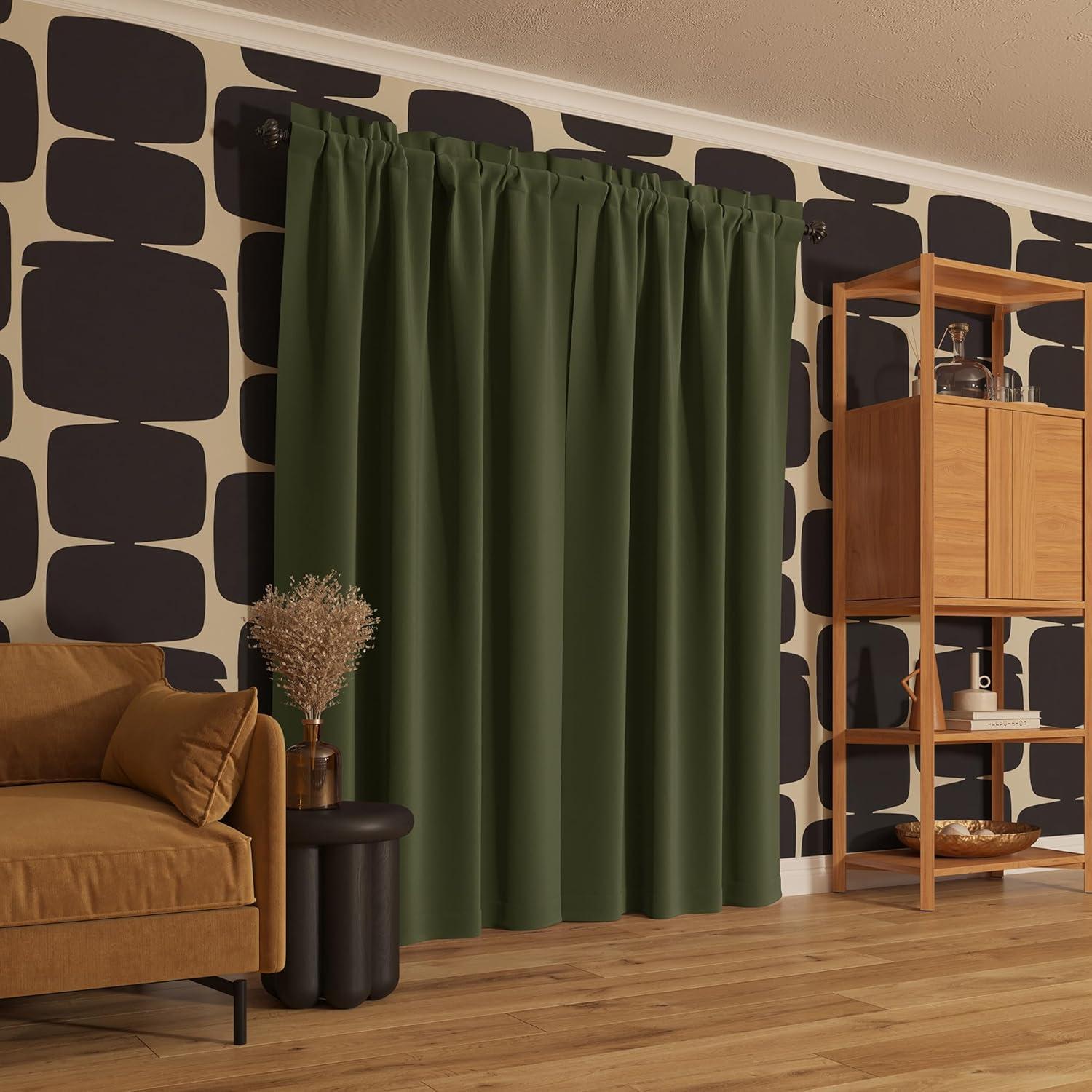 Sun Zero Sun Zero Oslo Theater Grade Extreme 100% Blackout Rod Pocket Curtain Panel