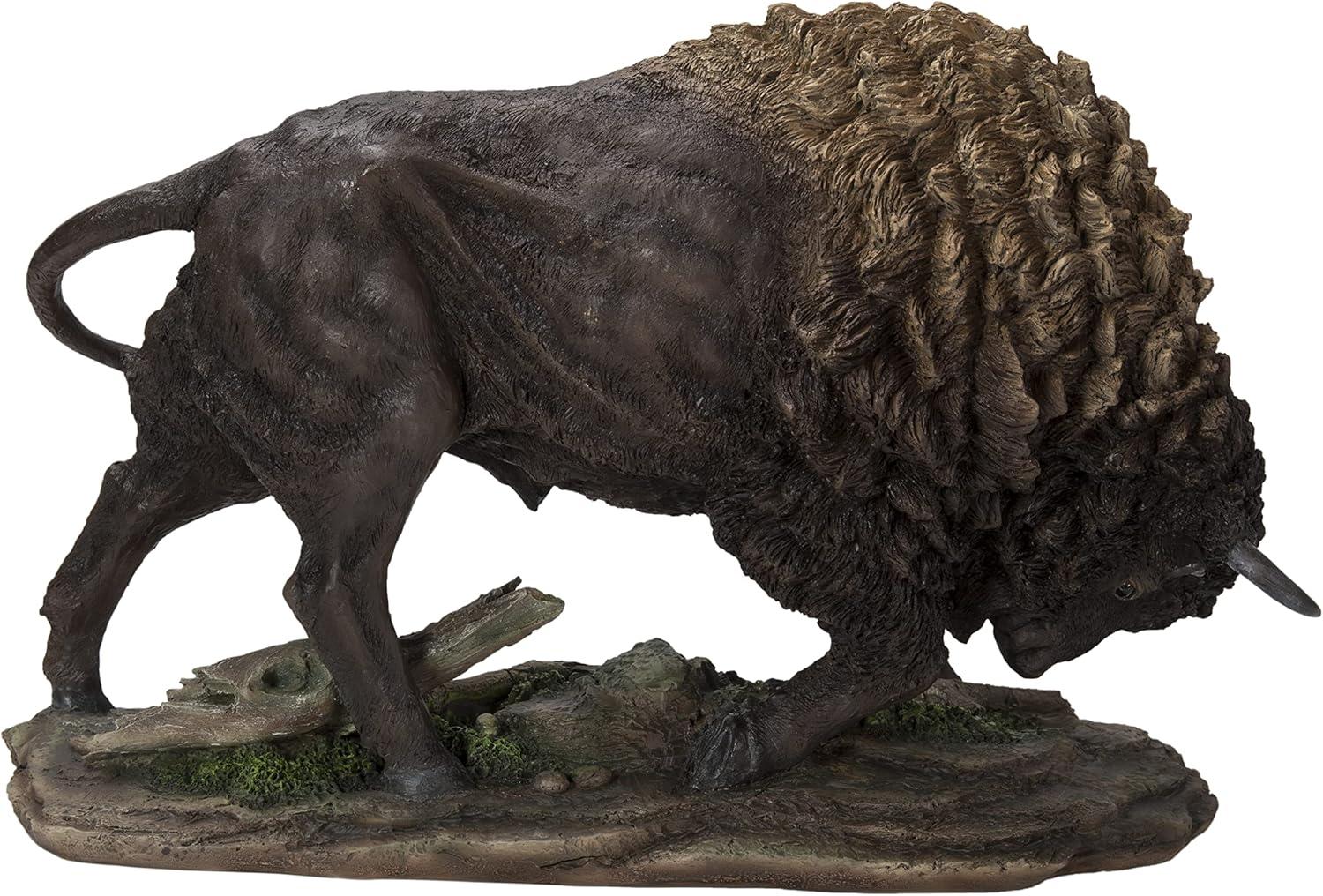 Bison Head Down - Large