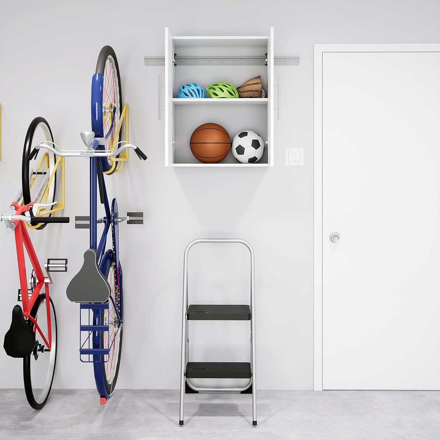 Prepac HangUps 24" Upper Storage Cabinet, White