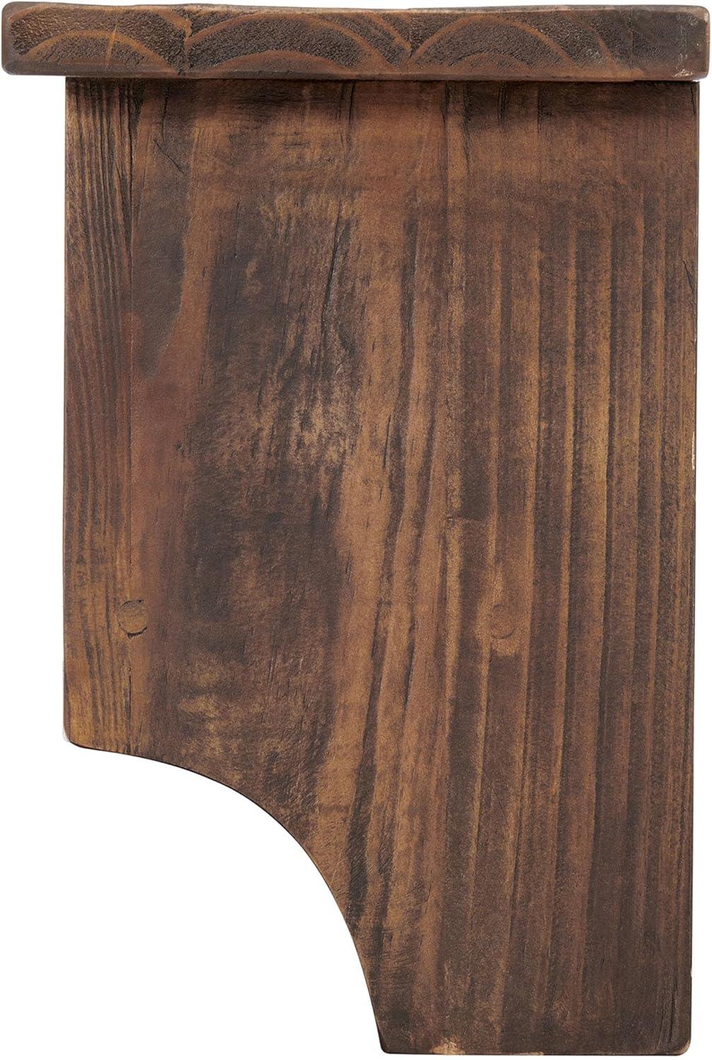 48 in. Pomona Metal & Wood Entryway Coat Hook with Storage Cubbies