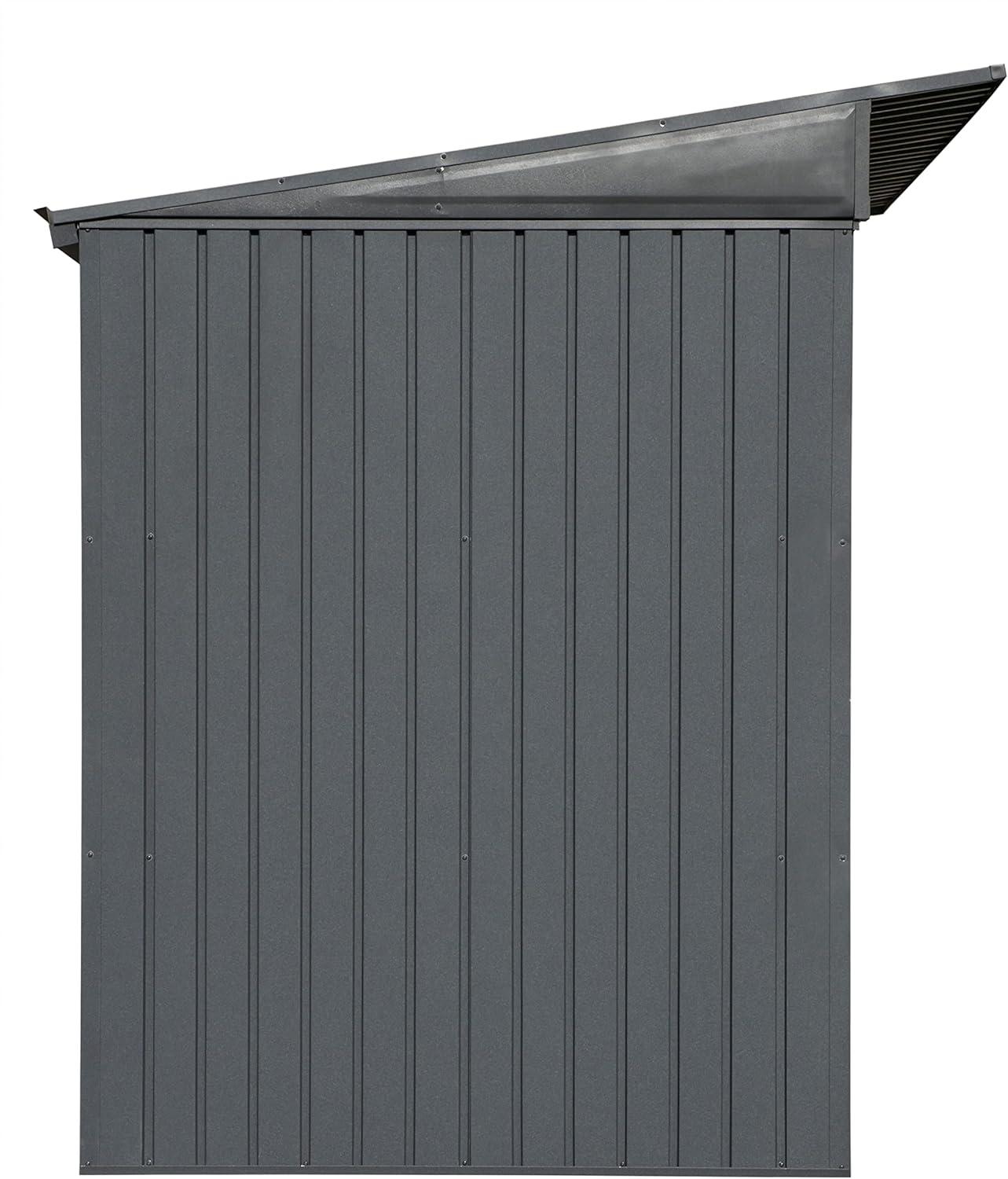 Arrow Sojag 5 ft. W x 8 ft. D Metal Vertical Storage Shed