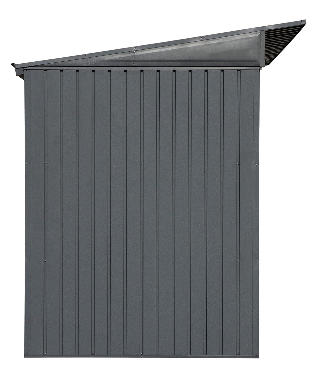 Arrow Sojag 5 ft. W x 8 ft. D Metal Vertical Storage Shed