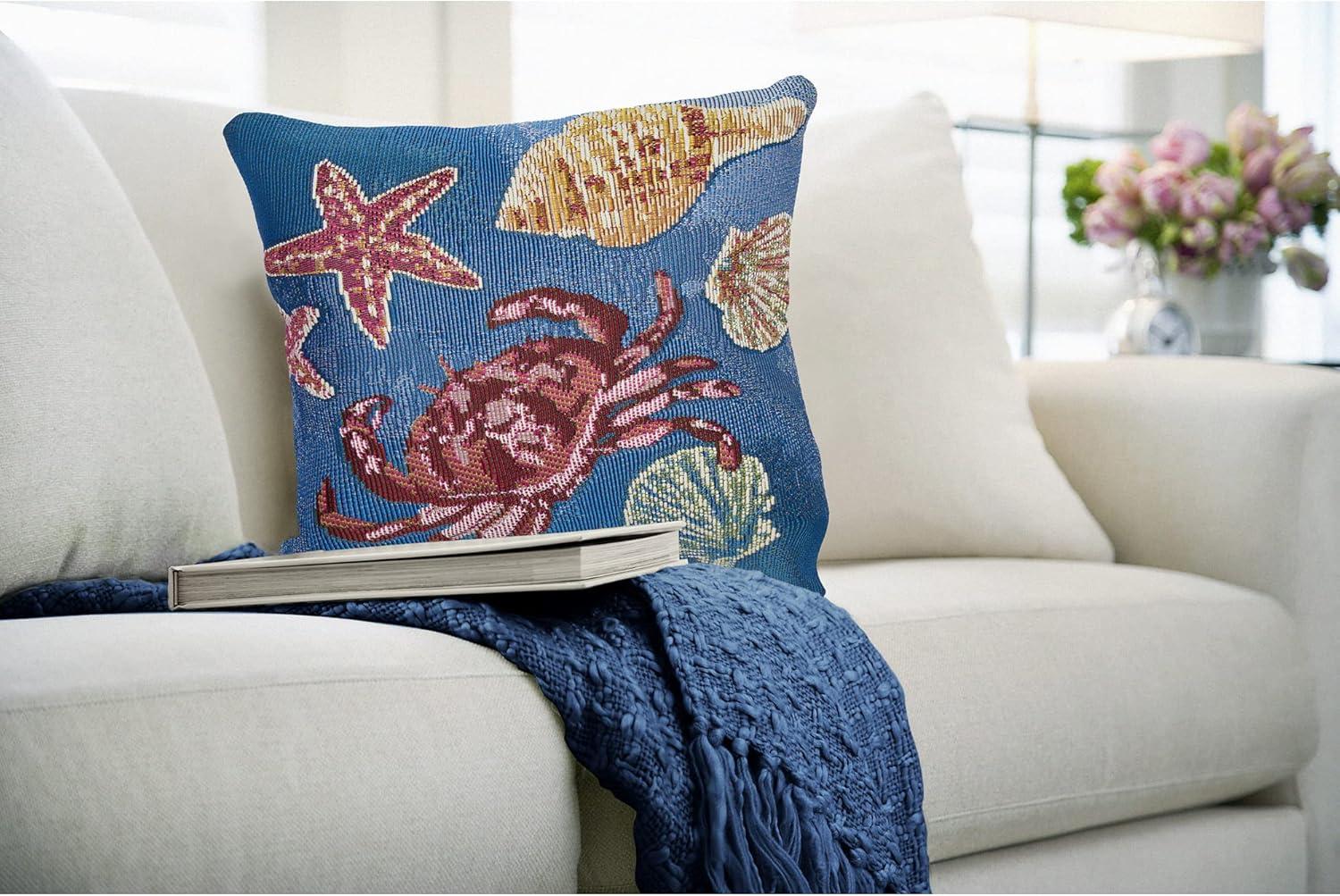 Liora Manne Marina No Decorative Addition Indoor/Outdoor Throw Pillow