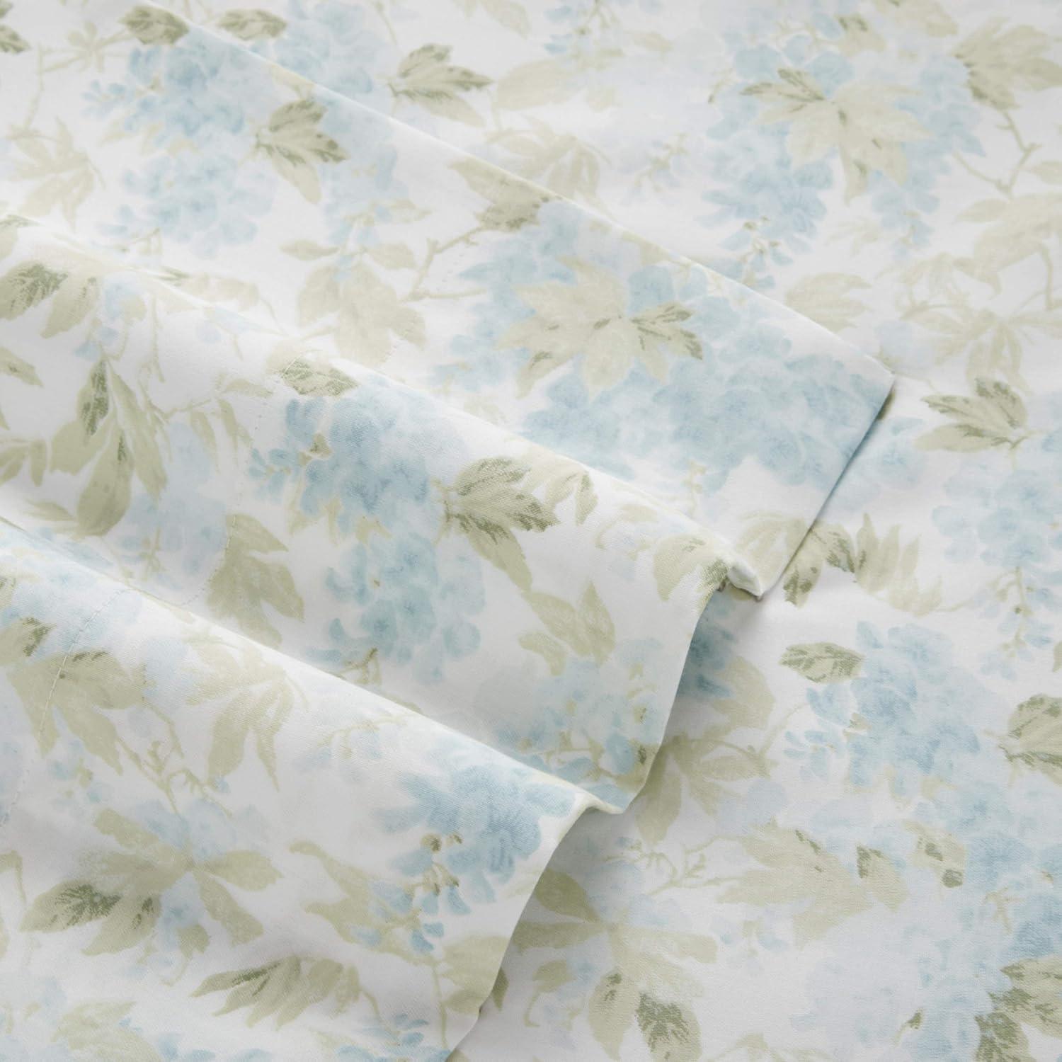 Laura Ashley Sateen Cotton Printed Sheet Sets