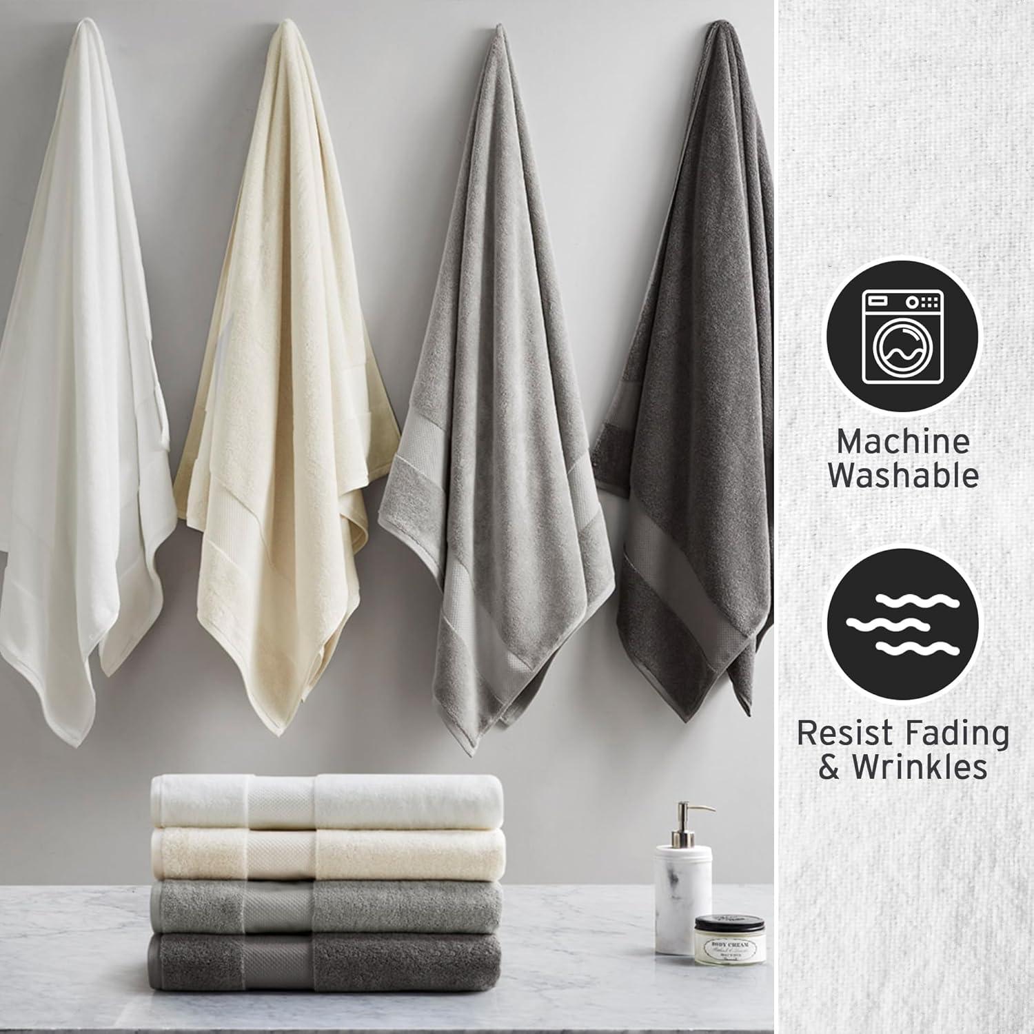 Madison Park Signature Turkish 100% Cotton Bath Sheet 2 Piece Set (Set of 2)