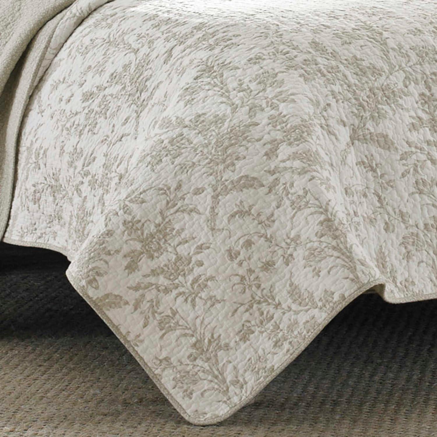 Laura Ashley Amberley Reversible Cotton Quilt Set