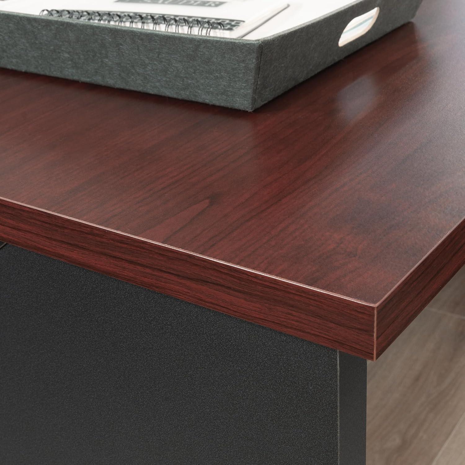 Sauder Via Executive Office Desk Return Classic Cherry