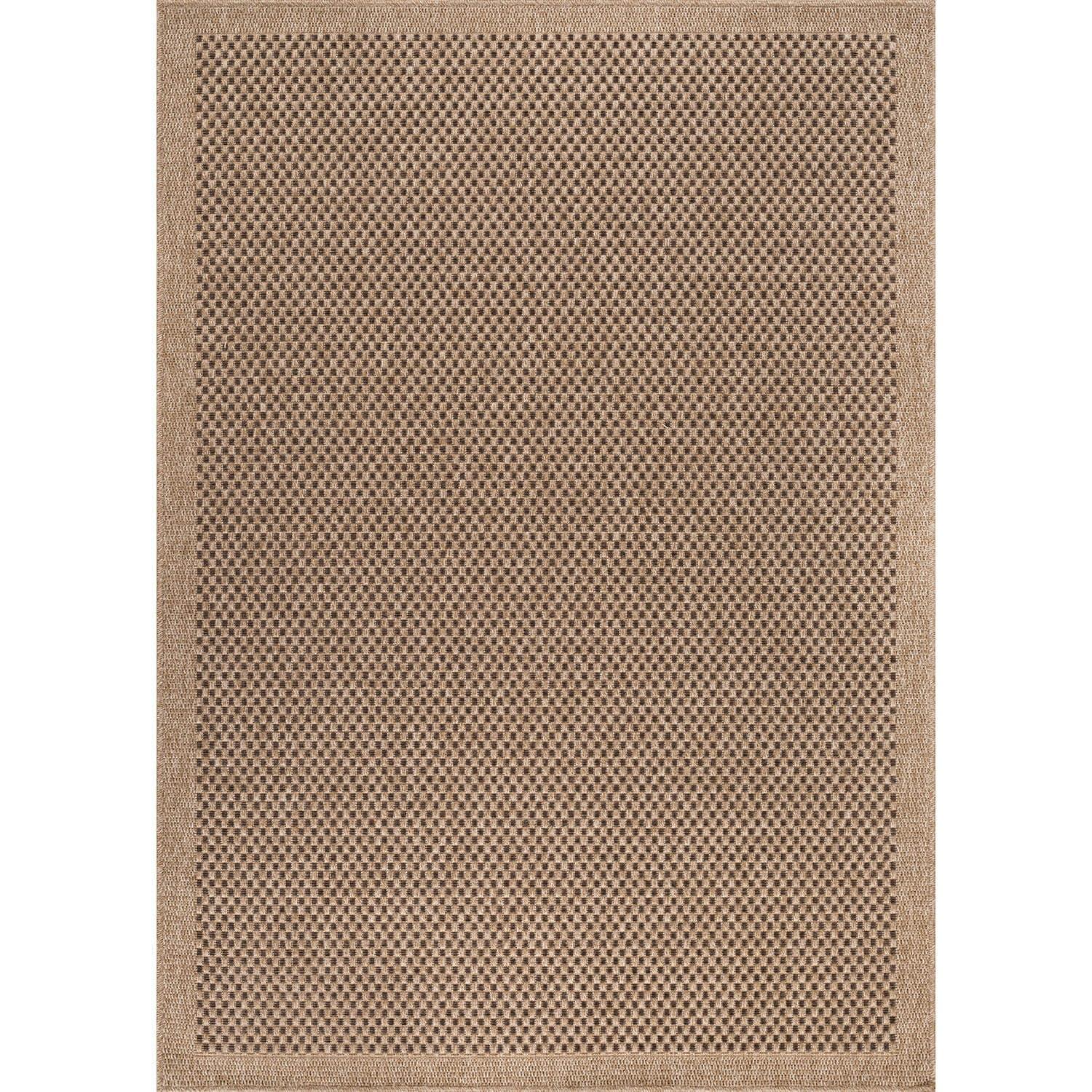 4'x6' Pata Hand Woven Chunky Jute Area Rug, Natural - JONATHAN Y