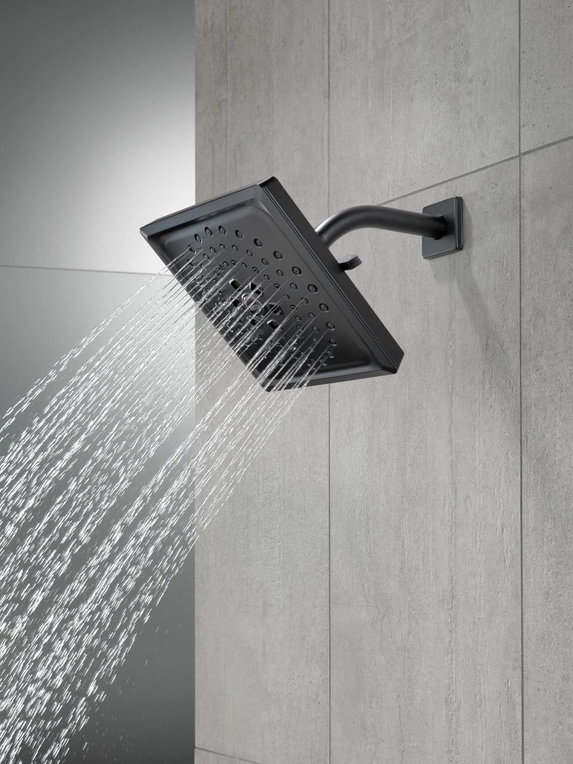 Delta Rp51034 Square Shower Arm Flange - Black