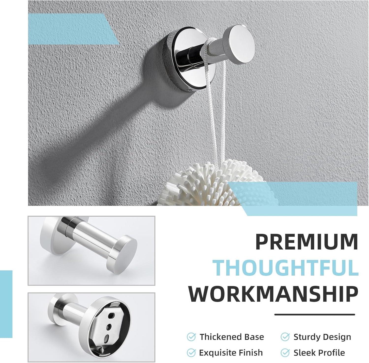 Stainless Steel Wall Mounted Robe Hook