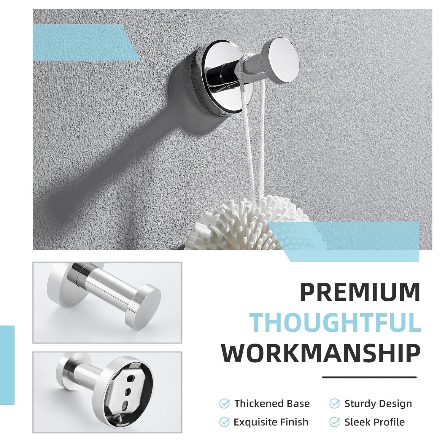 Stainless Steel Wall Mounted Robe Hook