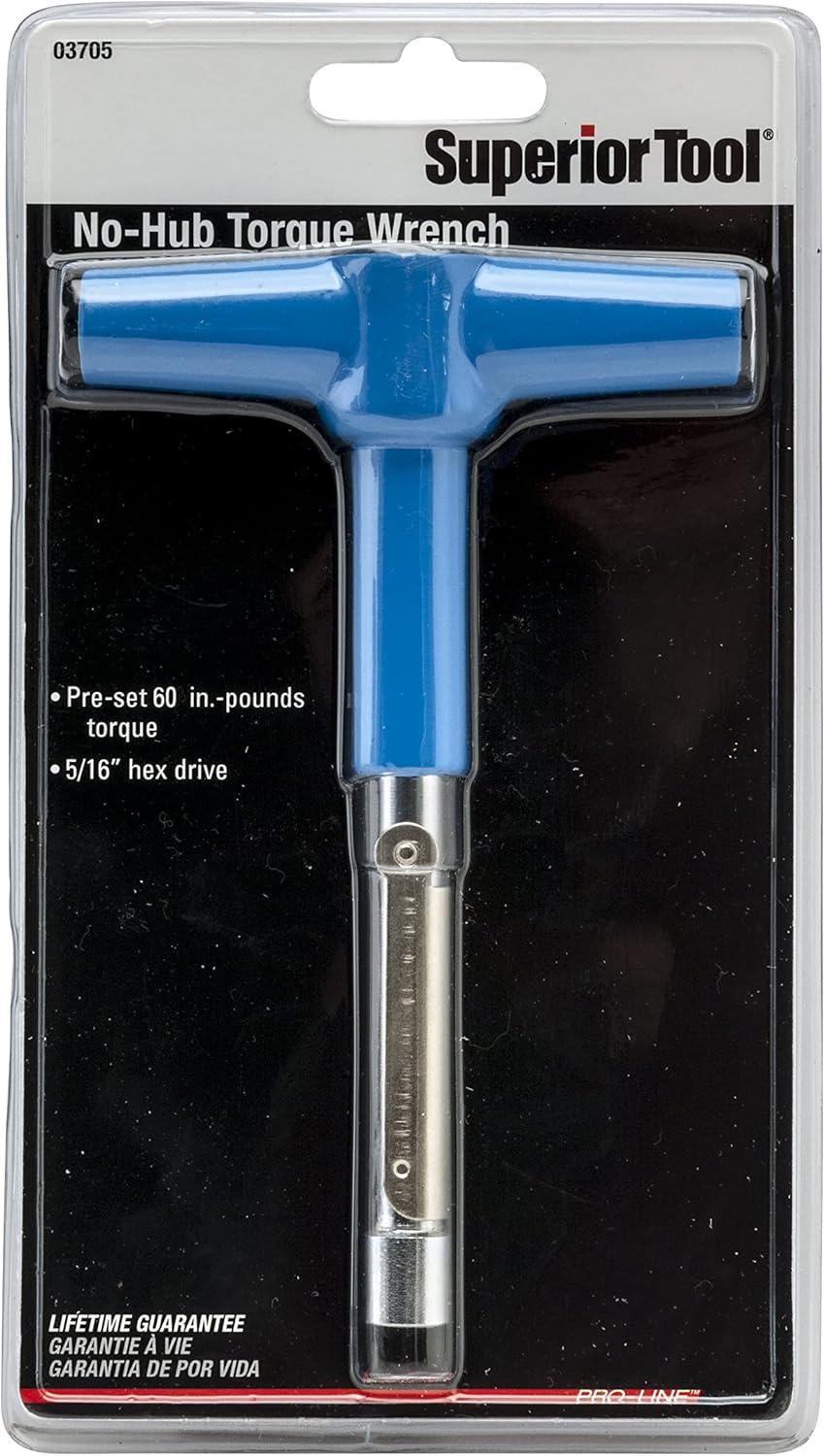 Superior Tool Tool 03705 No Hub Torque Wrench