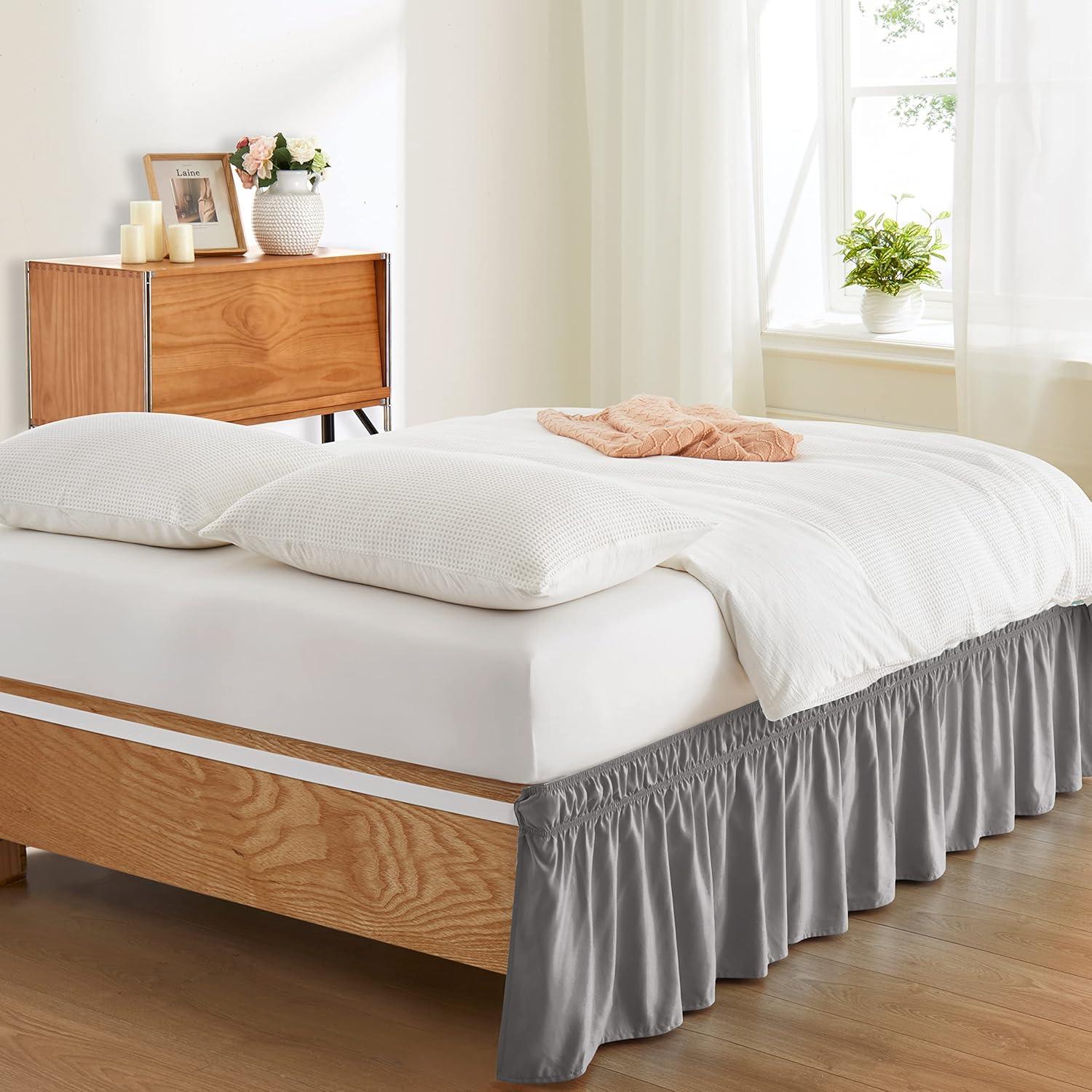 Ruffled Wrap Around Bed Skirt