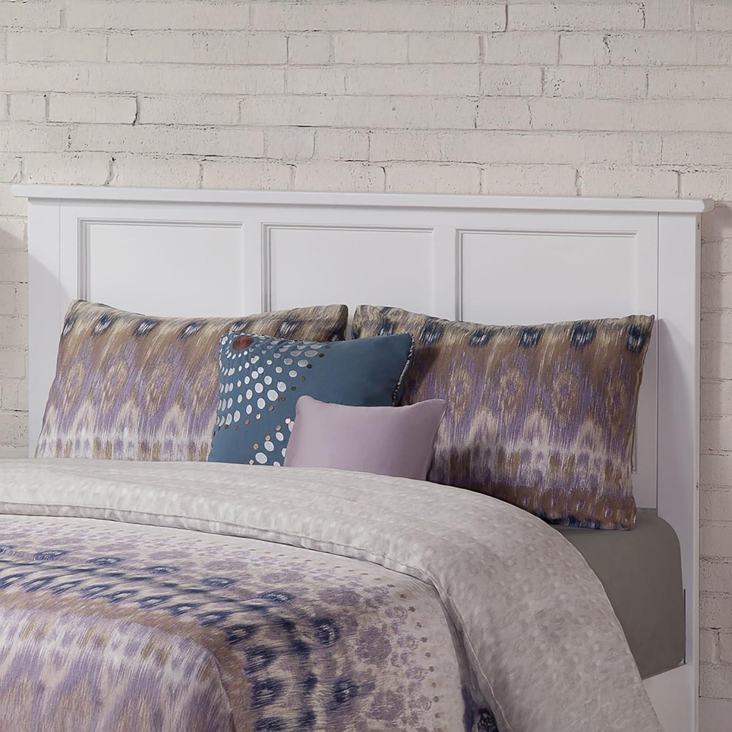 AFI Furnishings Madison Low Profile Platform Bed Q WH