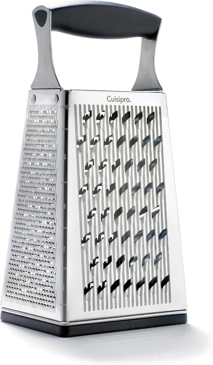 Cuisipro Surface Glide Technology 4 Sided Box Grater