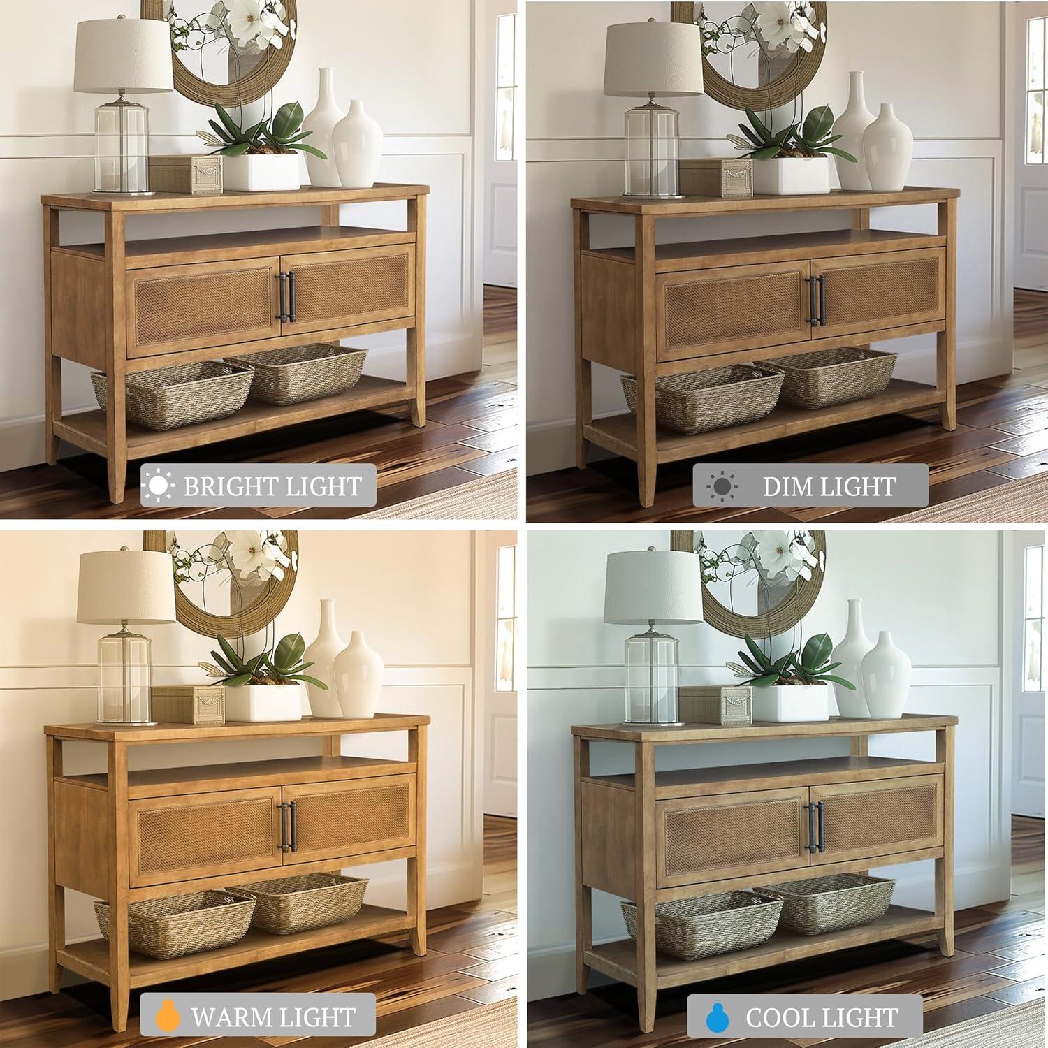 Naomi 2 Door Storage Console Table