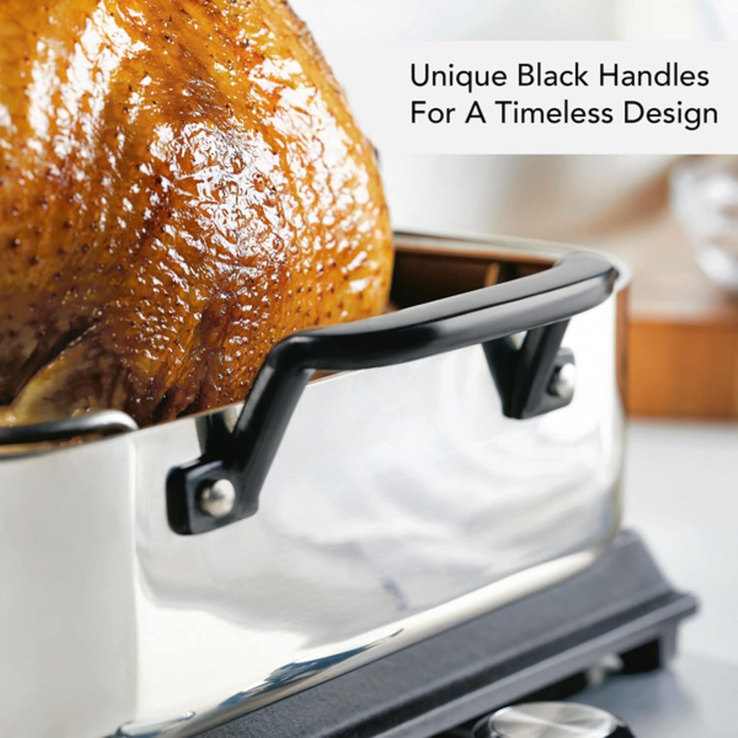 KitchenAid Stainless Steel Roasting Pan with Rack