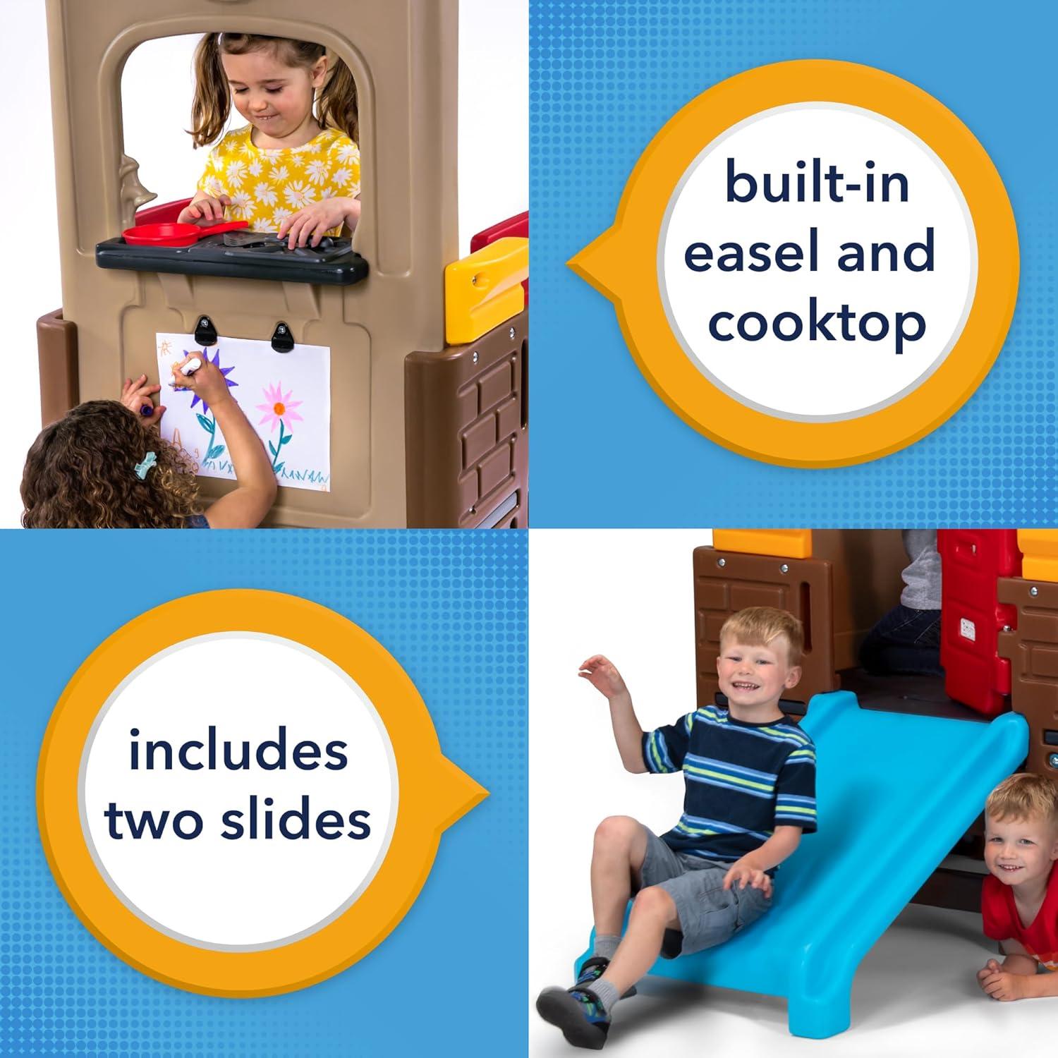 Simplay3 Young Explorers Indoor / Outdoor 4 Piece Modular Play System (4 Boxes) Dome Climber