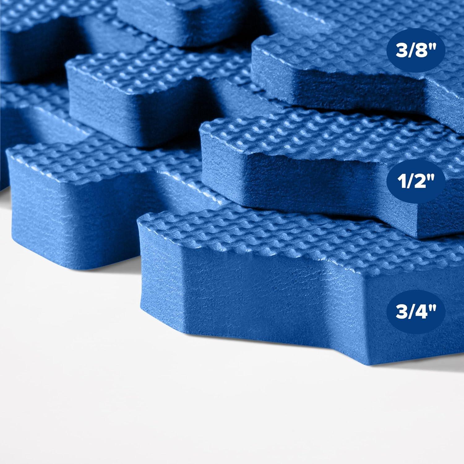 We Sell Mats 1/2" Thick Multipurpose Foam Floor Tile 100 Square Feet (25 Tiles)