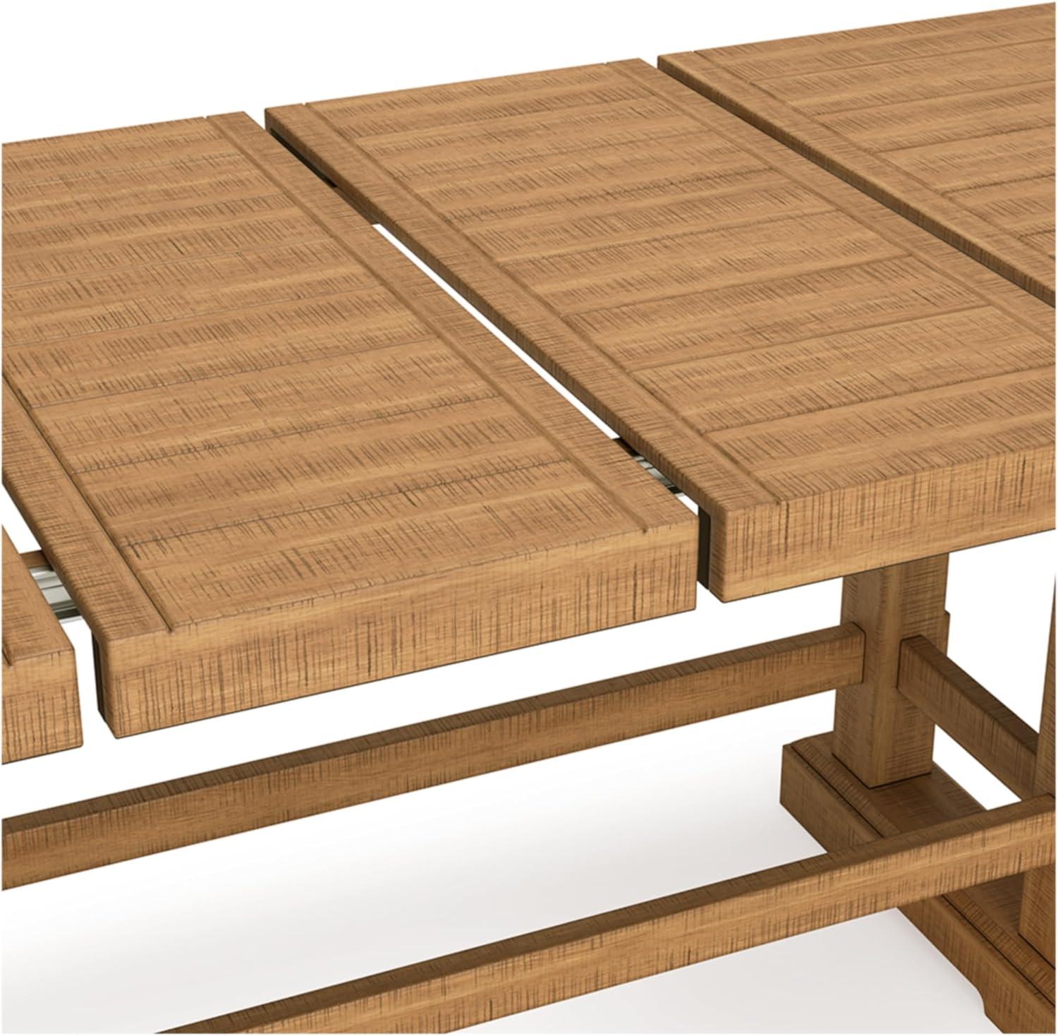 Ashley Furniture Havonplane Brown Counter Height Dining Extension Table