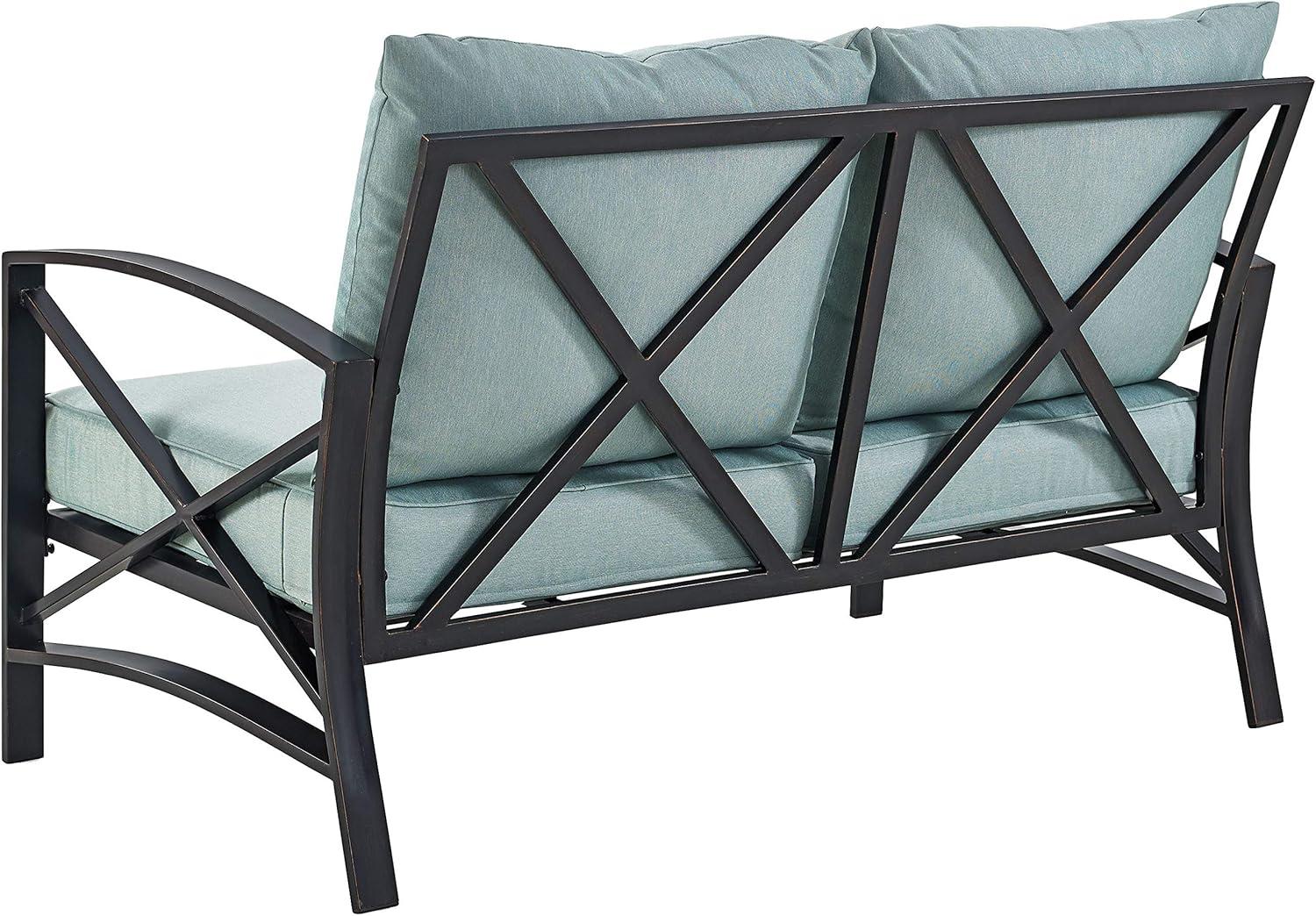 Crosley Kaplan Outdoor Patio Loveseat