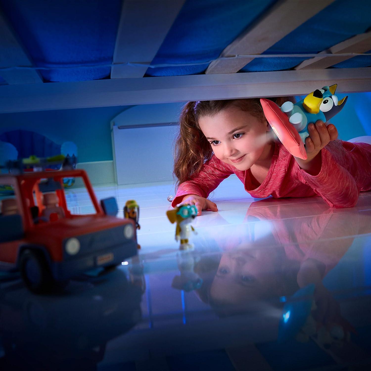 Bluey, 2 in 1 Night Light & Flashlight, LED, Auto-off Timer, Preschool, Ages 1+