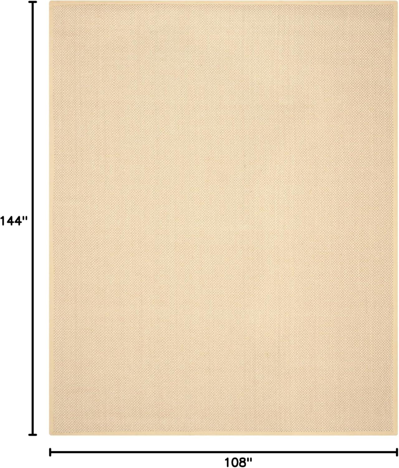 Natural Fiber NF443 Power Loomed Area Rug - Maize/Wheat - 8'9"x11'9" - Safavieh.