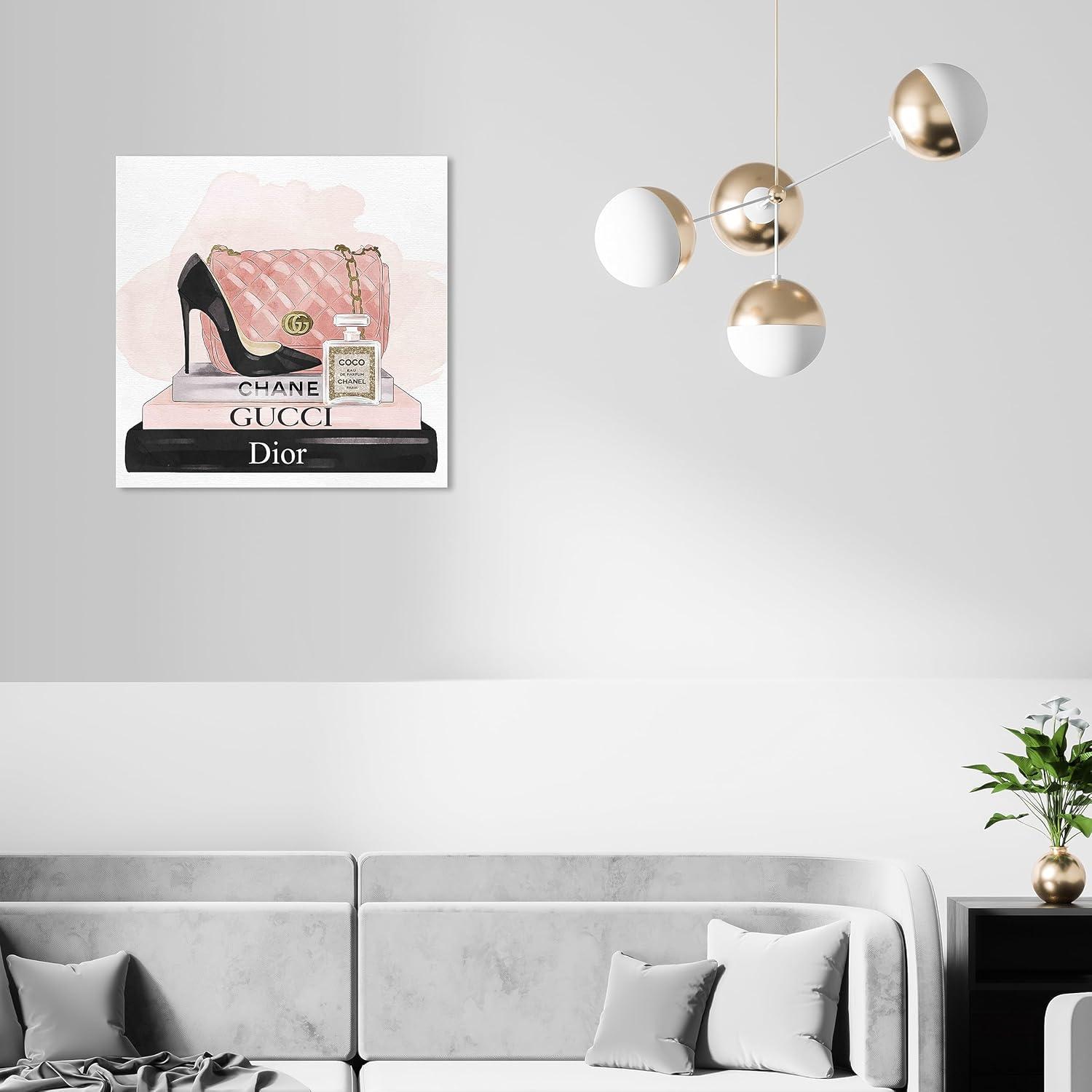 Oliver Gal Prints " Fashion And Glam Accessories And Books Books "