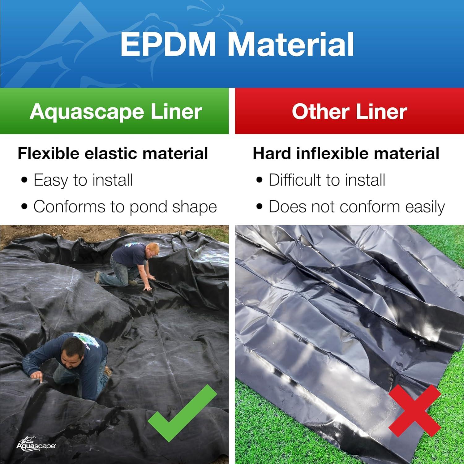 Aquascape EPDM 45 Mil Fish Safe Pond Liner