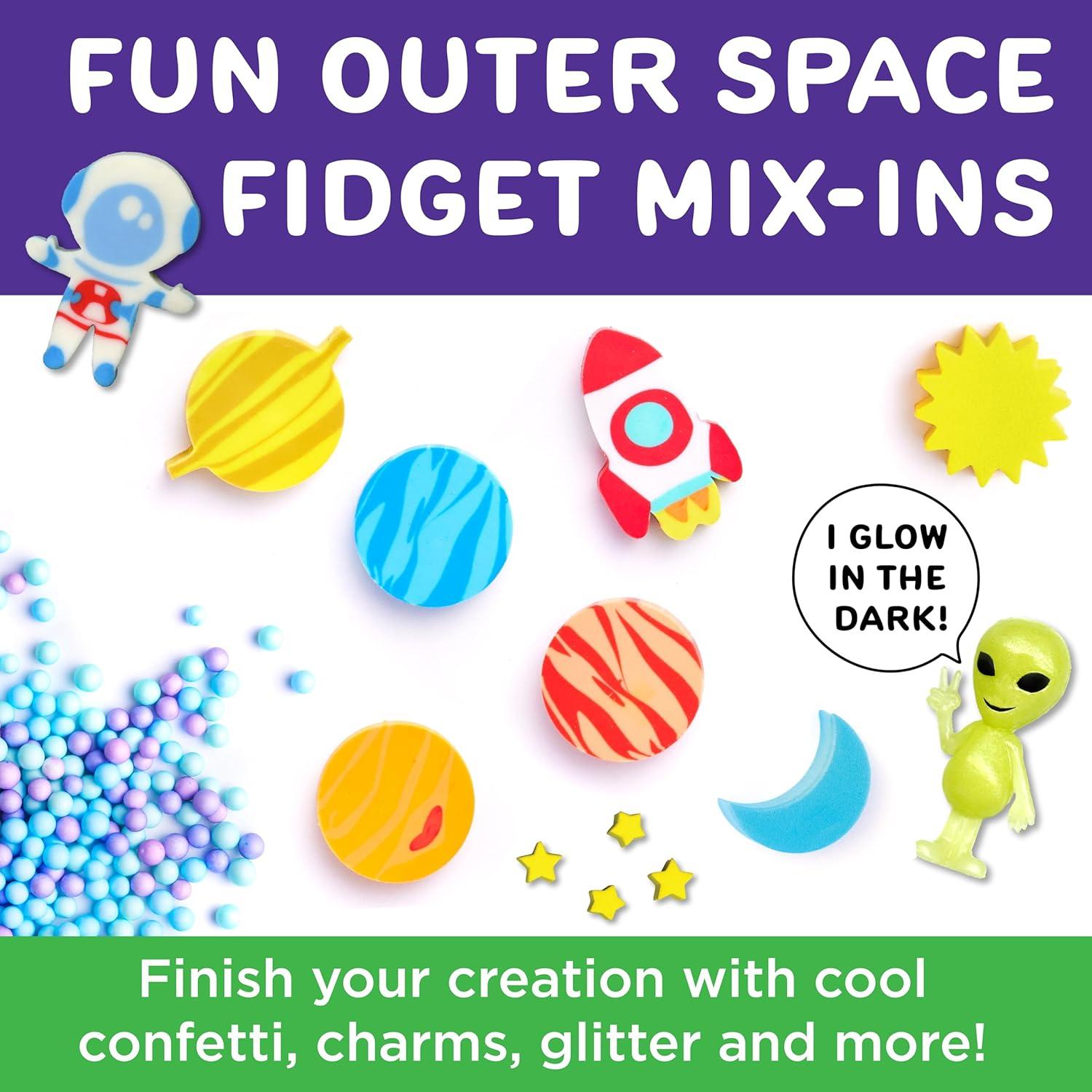 Creativity for Kids Super Squish Fidget Bag Kit-Outer Space