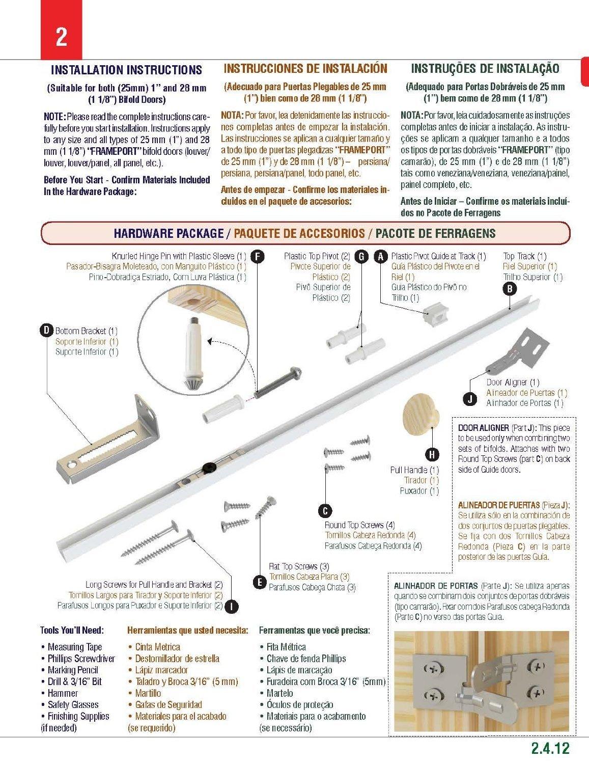 Kimberly Bay Louvered Wood Painted Plantation Bi-Fold Door
