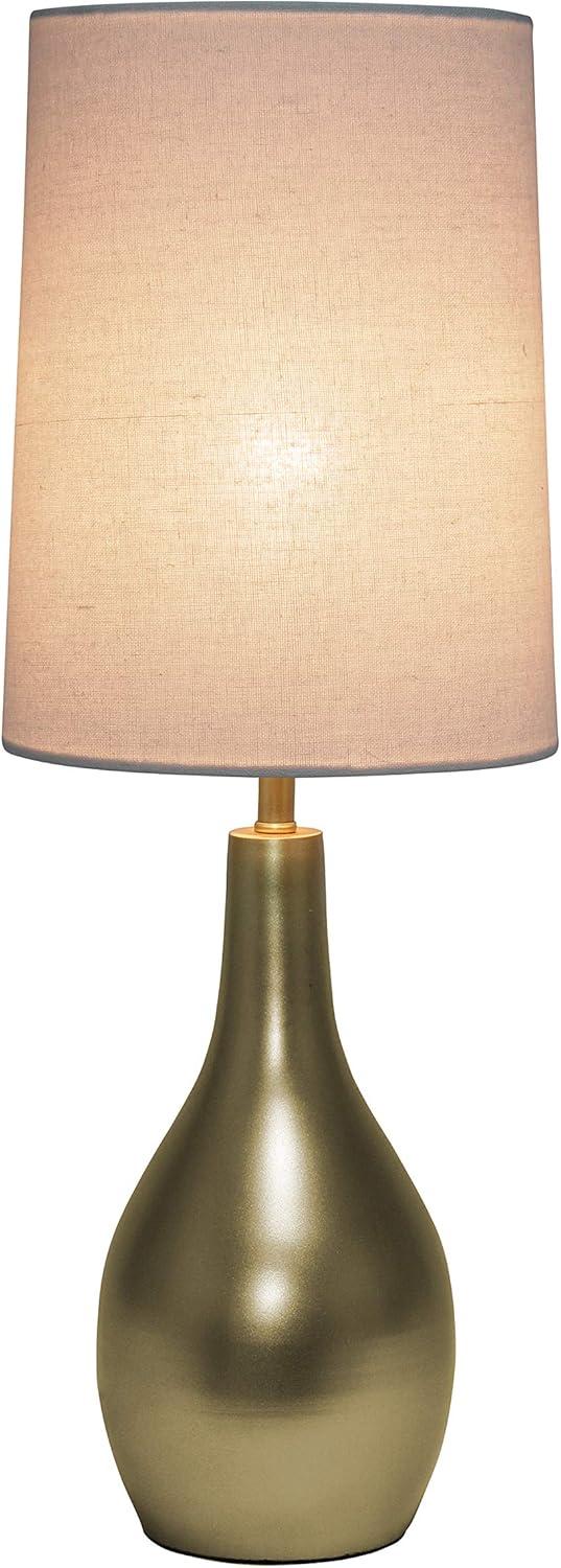 1 Light Tear Drop Table Lamp - Simple Designs