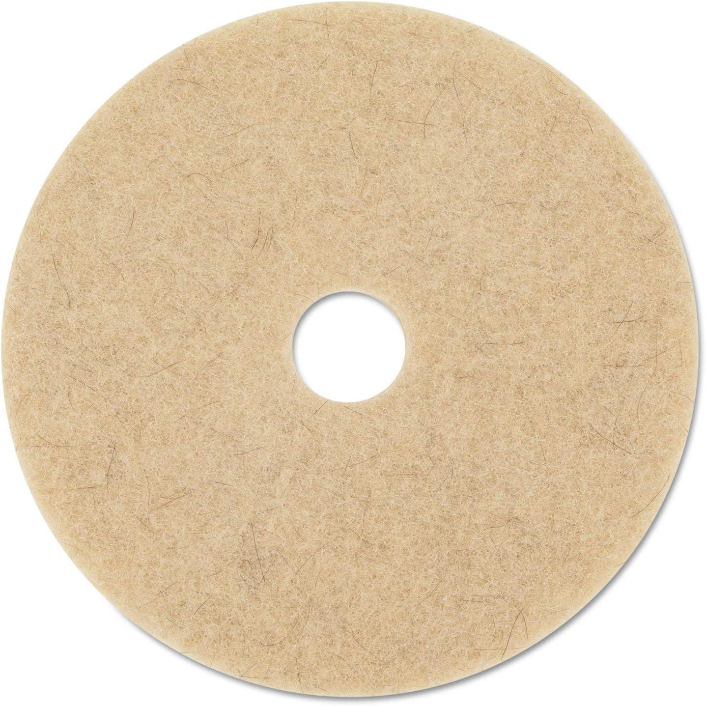 20-Inch Tan Natural Blend Burnishing Pad