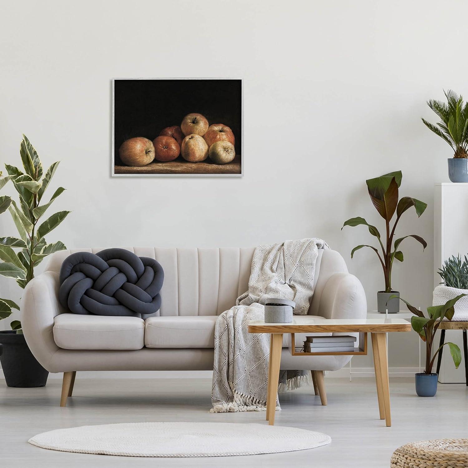 Stupell Industries " Classic Apple Vintage Still Life " by Lettered And Lined