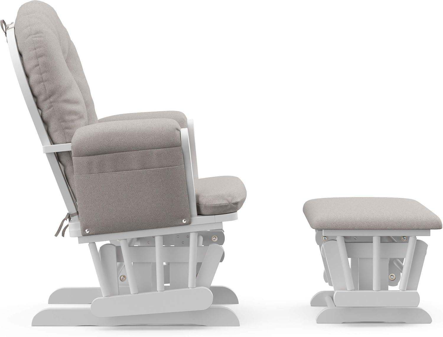 Hoop Glider with Ottoman