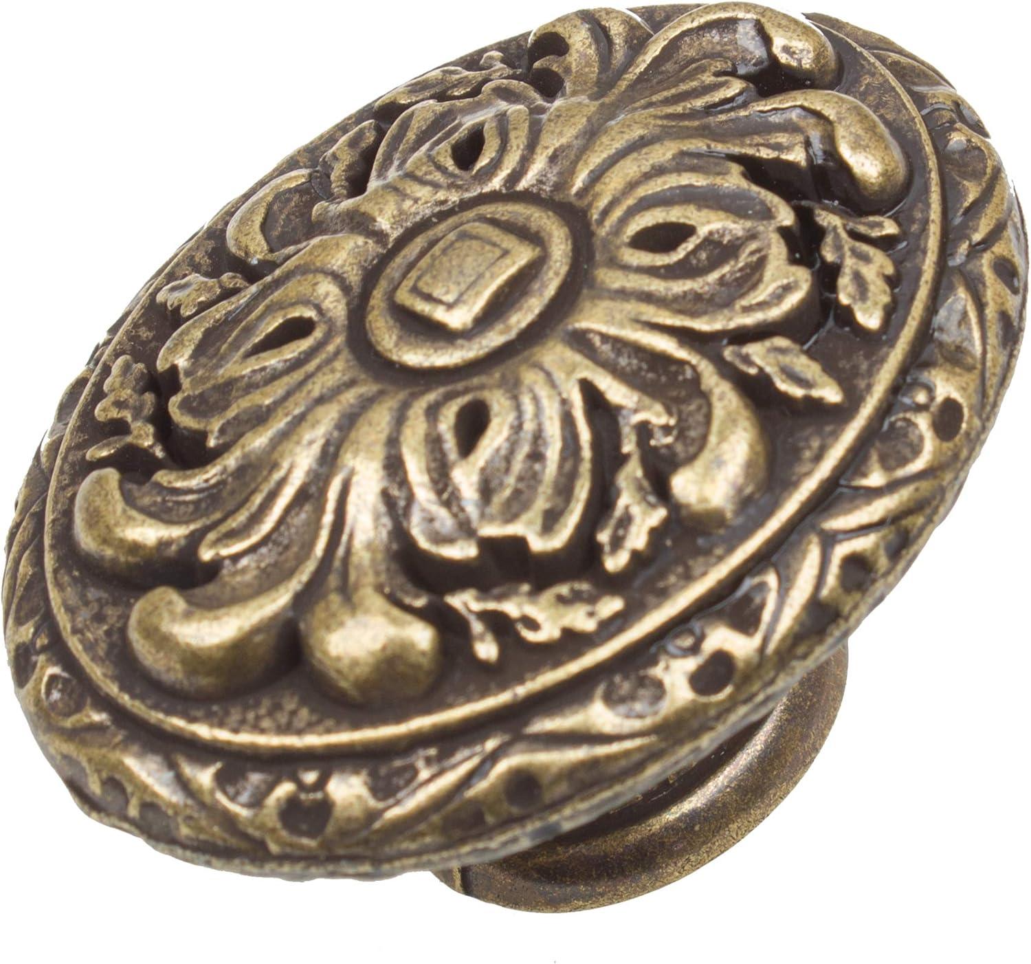 Old World 2" Length Oval Knob Multipack