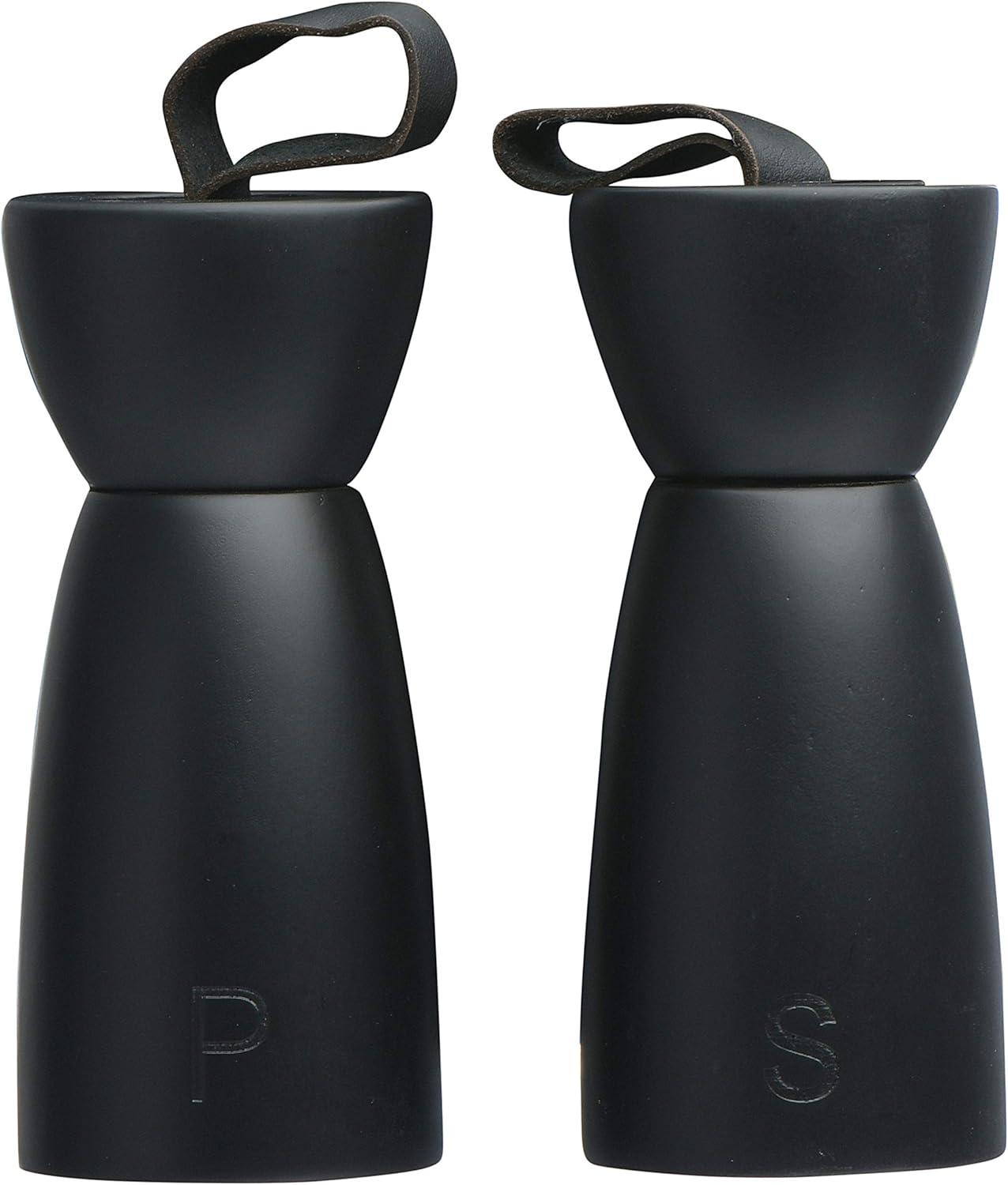 August Wood Two -in-1 Salt & Pepper Combination Mill