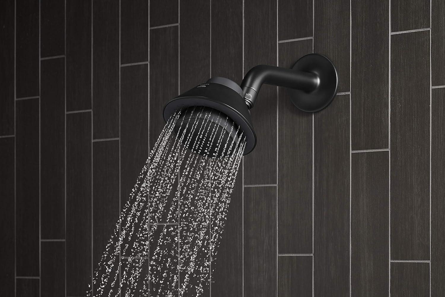 Moxie Shower Head with Waterproof Speaker Featuring Bluetooth Wireless Technology and sound by Harman Kardon