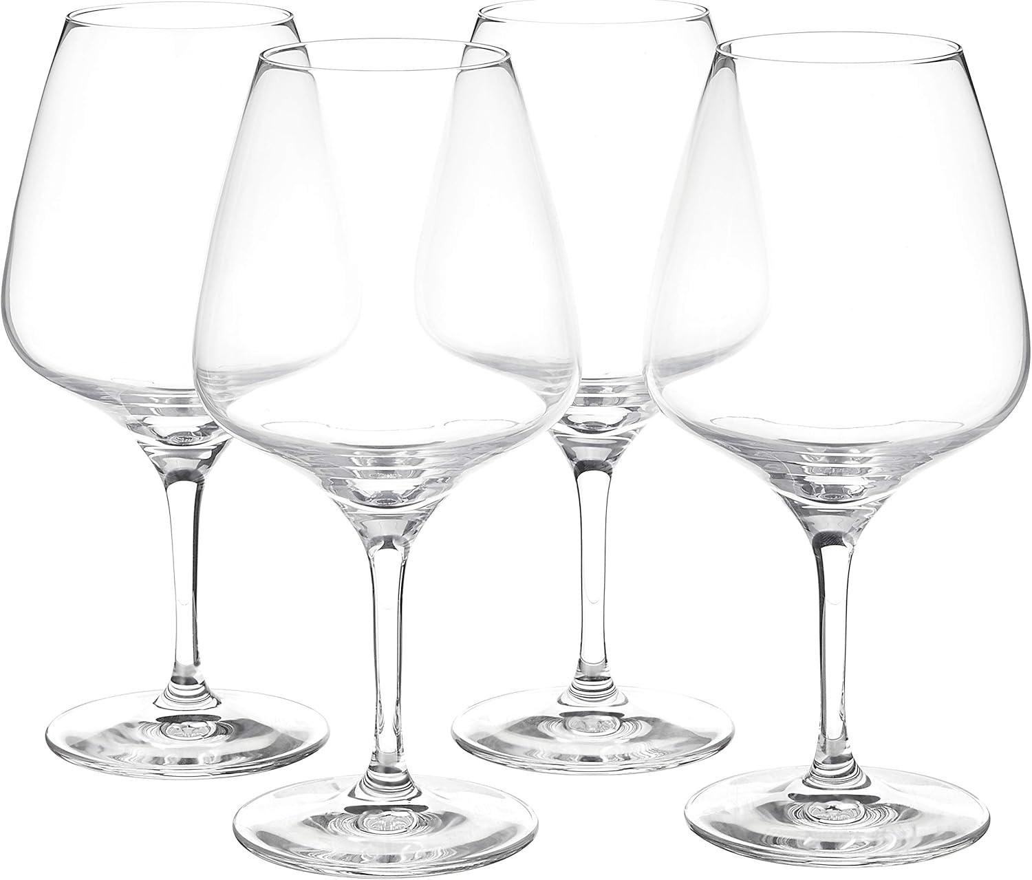 Pulse 12oz. Crystal Wine Glass Set (Set of 4)