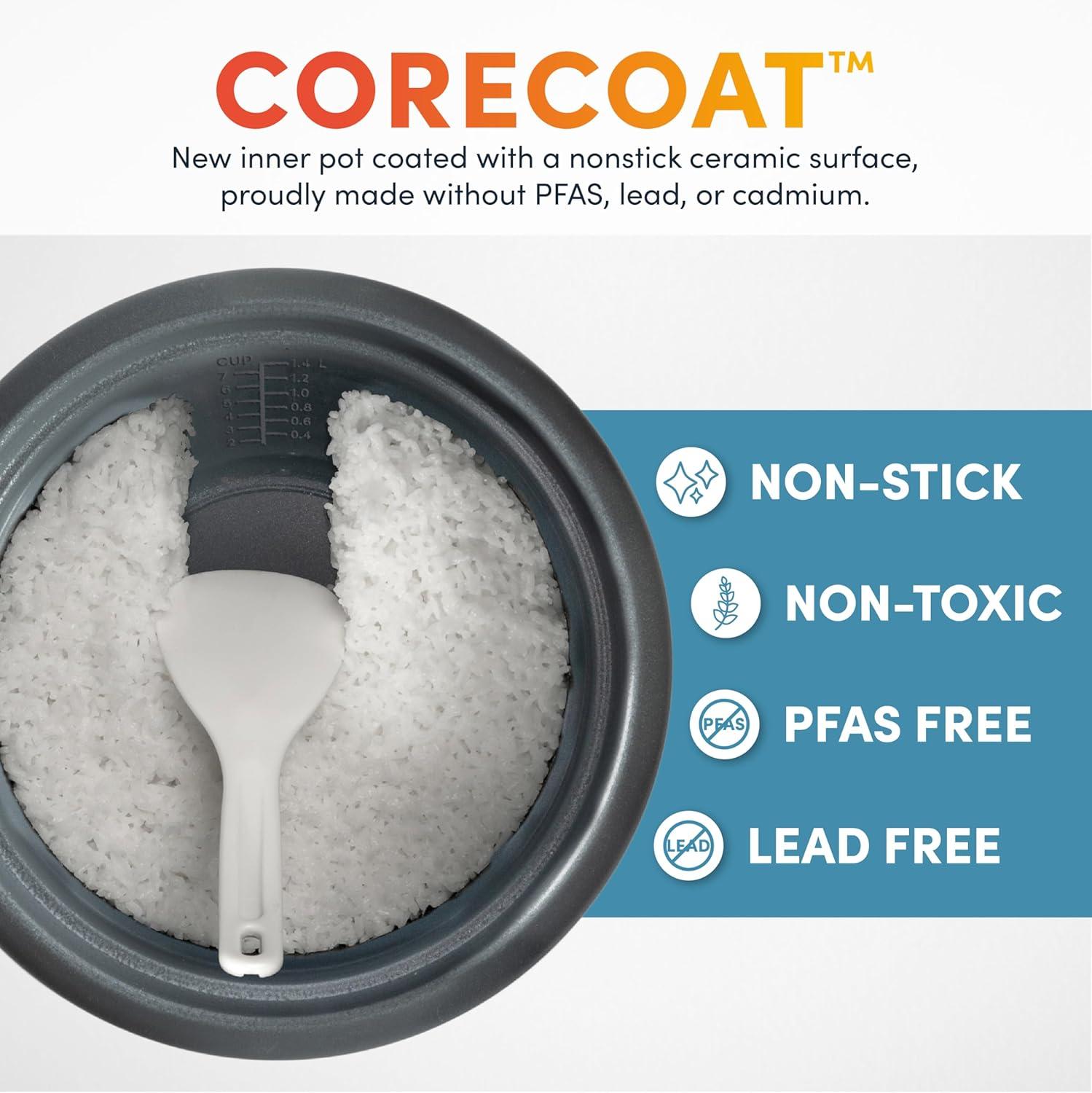 Aroma Aroma 14-Cup Pot Style Rice Cooker and Food Steamer Set