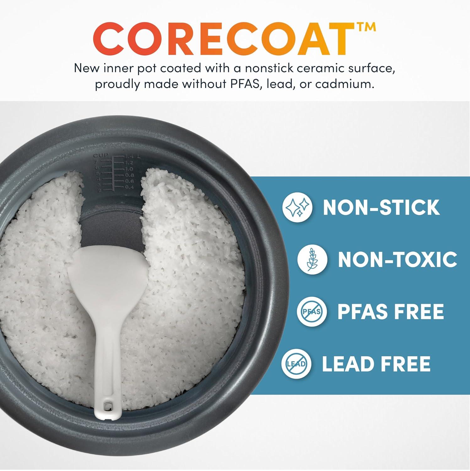 Aroma Aroma 14-Cup Pot Style Rice Cooker and Food Steamer Set